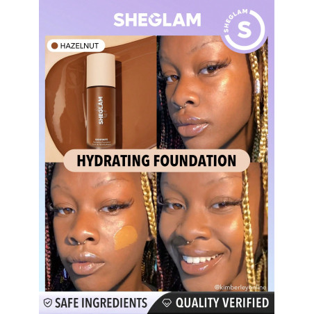 SHEGLAM Fond de teint Hydrating Skinfinite - Hazelnut - 3336172