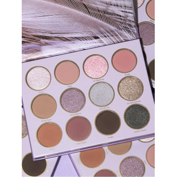 SHEGLAM Palette De Fards À Paupières Mauve-olous 12 Couleurs, Palette De Fards À Paupières Mats Et Chatoyants De Haute Brillance, Incroyablement Résistante Aux Taches, Uniformément Pigmentée, Professionnelle, Soyeusement Lisse, Facile À Porter. - 2170620