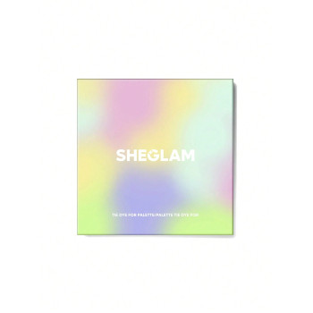 SHEGLAM Palette Tie Dye For 9-couleurs Ombre À Paupières Brillante Mate Métallique Scintillante De Couleur Brillante, Paillettes Ultra Pigmentées Faciles À Mélanger Pour Le Stylisme Y2k - 2410252