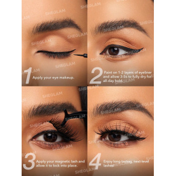 SHEGLAM Set cils + liner Magnetizing Eyes Full & Fabulous - 4289941