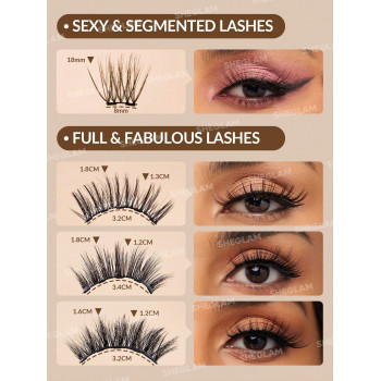 SHEGLAM Set cils + liner Magnetizing Eyes Full & Fabulous - 4289941