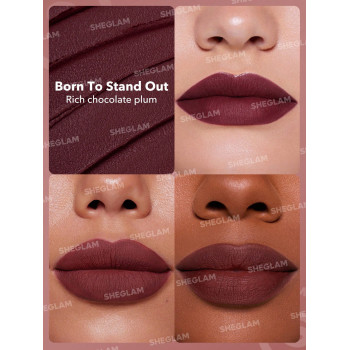 SHEGLAM Rouge à lèvres mat longue durée Dynamatte Boom - Born To Stand Out - 13209930