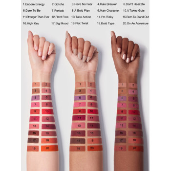 SHEGLAM Rouge à lèvres mat longue durée Dynamatte Boom - Born To Stand Out - 13209930