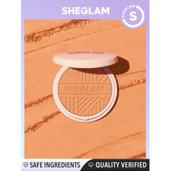 SHEGLAM Divine Flush Matte Blush-blissful Poudre Fard À Joues Hautement Pigmentée, Non-fading, Longue Durée, Éclatante, Fard À Joues Naturel Et Léger Pour Le Maquillage Du Visage - 1469394