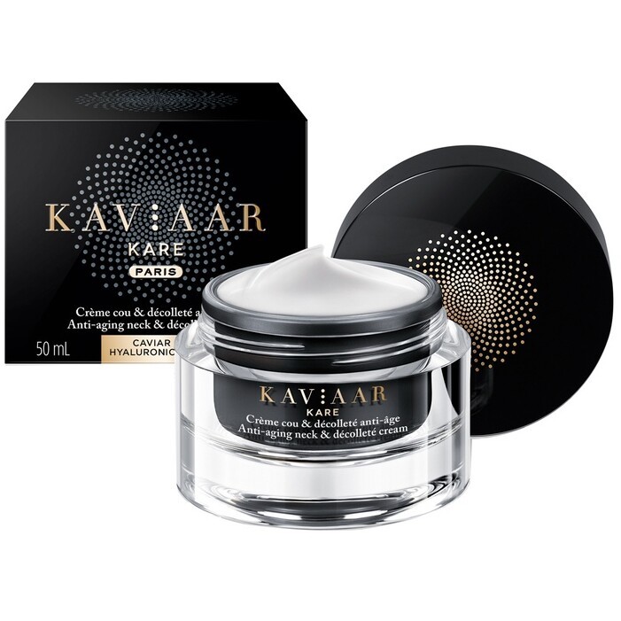 Crème cou & décolleté anti-âge  - Caviar & acide hyaluronique - 50 ml - 03 - 26766436