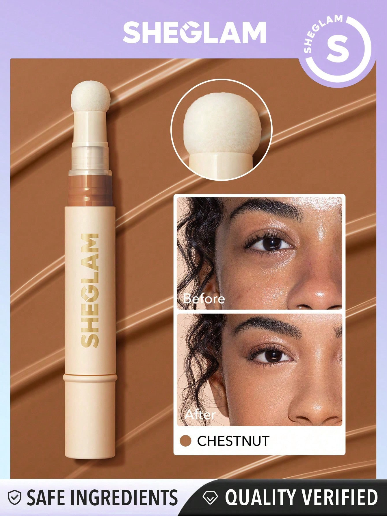 SHEGLAM Anti-cernes Complexion Boost-Chestnut - 20536582