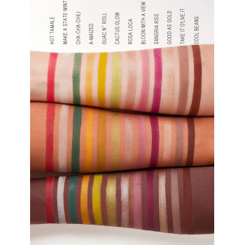 SHEGLAM Rester Fuego, Palette Du Mexique 12 Couleurs, Fard À Paupières Mat Et Métallique Chatoyant, Couleur Hautement Pigmentée Et Durable, Tenue Longue Durée Sans Bavure, Maquillage Des Yeux Cosmétiques - 3164855