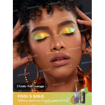 SHEGLAM Chroma Zone Fard à paupières liquide multicolore-Fool's Gold - 5211757