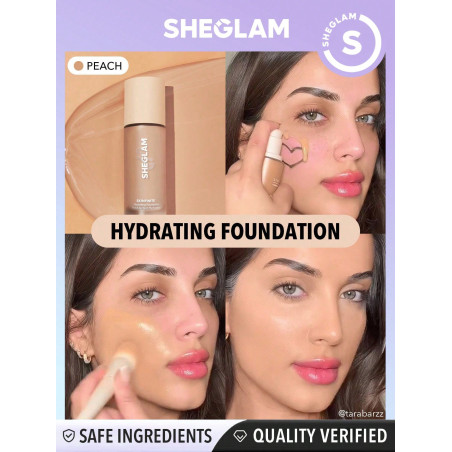 SHEGLAM Fond de Teint Hydrating Skinfinite - Peach - 3336170