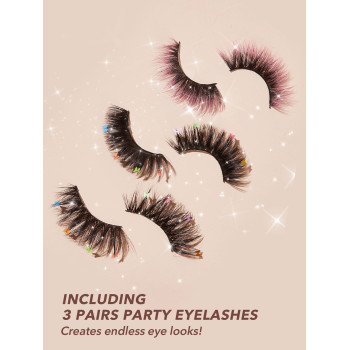 SHEGLAM Ensemble de 8 Paires de Faux Cils All The Lashes - 3455736