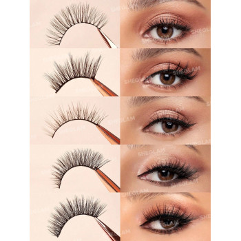 SHEGLAM Ensemble de 8 Paires de Faux Cils All The Lashes - 3455736