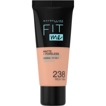 Fond de teint liquide matifiant - Fit Me Matte & Poreless - 238 Bronzé doré - 30 ml - 03 - 29459872