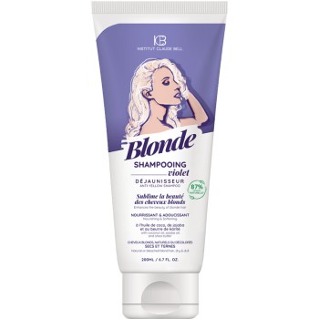 Shampoing violet déjaunisseur - Blonde - Cheveux blonds, naturels ou décolorés - 200 ml - 03 - 26768456