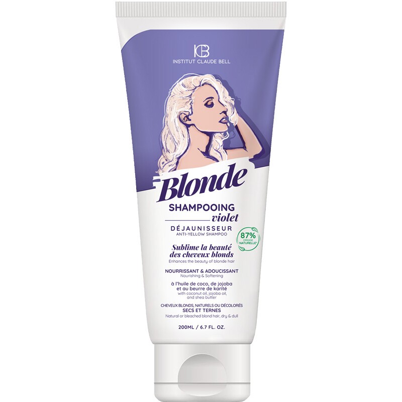 Shampoing violet déjaunisseur - Blonde - Cheveux blonds, naturels ou décolorés - 200 ml - 03 - 26768456