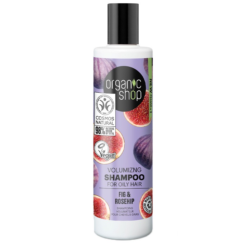 Shampoing rééquilibrant & volumateur - Figue & cynorhodon - Cheveux gras - 280 ml - 03 - 27423260