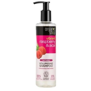 Shampoing volume - Framboise & açaï bio - Cheveux fins - 280 ml - 03 - 27423277