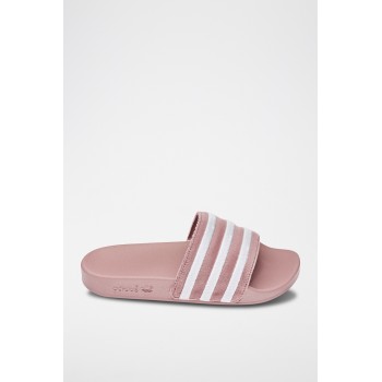 Claquettes en velours Adilette - Rose - 02 - 31108447