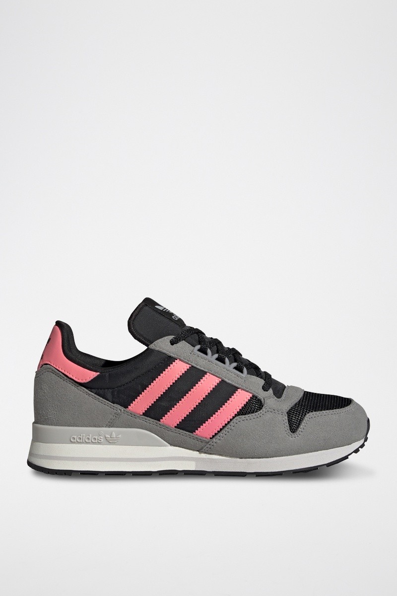 Sneakers en cuir ZX 500 - Gris et noir - 02 - 31108474