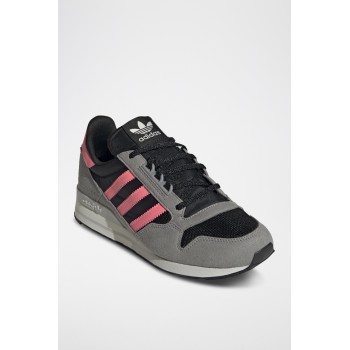 Sneakers en cuir ZX 500 - Gris et noir - 02 - 31108474