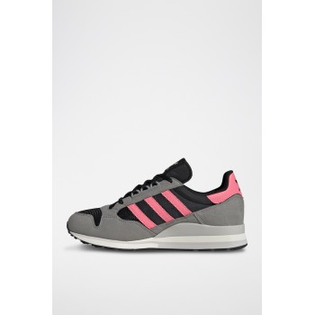 Sneakers en cuir ZX 500 - Gris et noir - 02 - 31108474