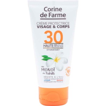 Crème protectrice hydratante SPF 30 - Monoï - Visage & corps - Mini format - 50 ml - 03 - 31497553