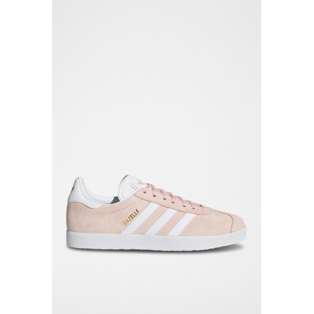 Sneakers en cuir Gazelle - Vieux rose et blanc - 02 - 28888219