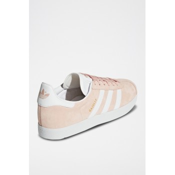 Sneakers en cuir Gazelle - Vieux rose et blanc - 02 - 28888219