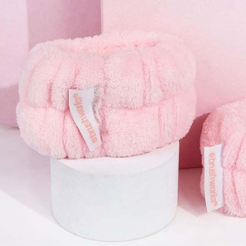 Lot de 2 protège-poignets - Rose - Microfibre - 03 - 29245221