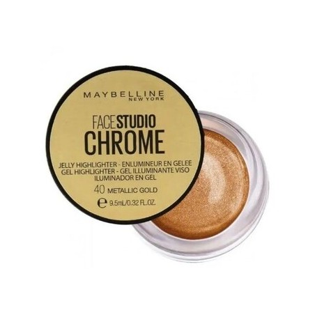 Enlumineur en gel - Face Studio Chrome Jelly - 40 Metallic gold - 03 - 26762623