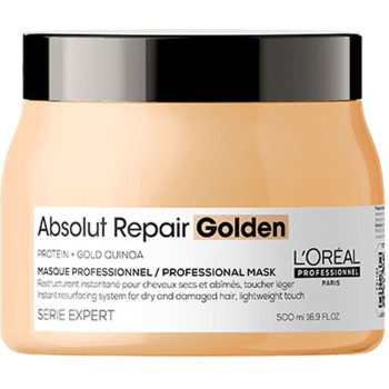 Masque doré restructurant - Absolut Repair Golden - Cheveux abîmés - 500 ml - 03 - 26768561