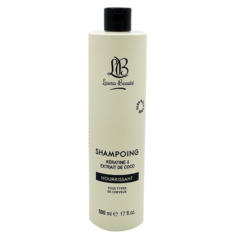 Shampoing nourrissant - Kératine & Extrait de coco - 500 ml - 03 - 27742605