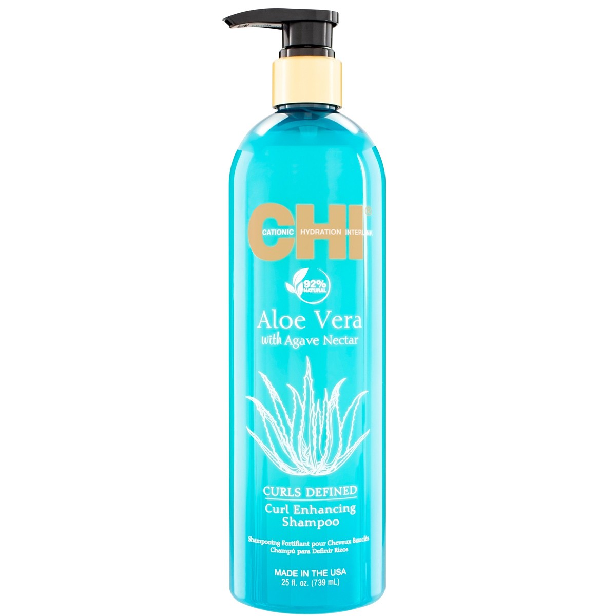 Shampoing fortifiant à l aloe vera - Cheveux bouclés - 739 ml - 03 - 27411422