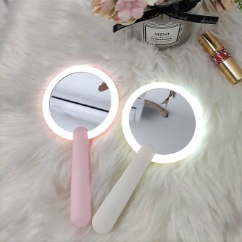 Miroir de poche pliable avec lumière LED - 03 - 31576052