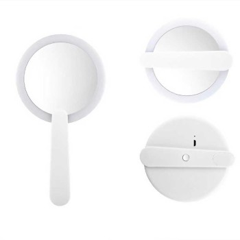 Miroir de poche pliable avec lumière LED - 03 - 31576052