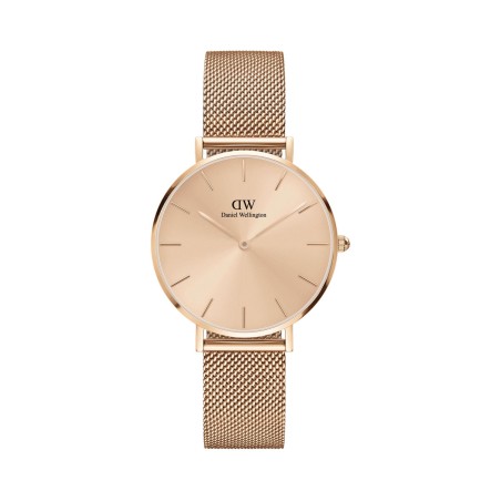 Montre à quartz en acier Unitone - 32 mm - Doré rose - 02 - 31698817