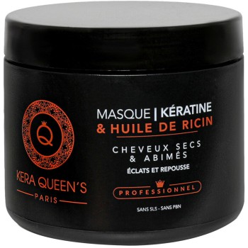 Masque éclat & repousse - Kératine & ricin - Cheveux secs & abîmés - 500 ml - 03 - 26771279