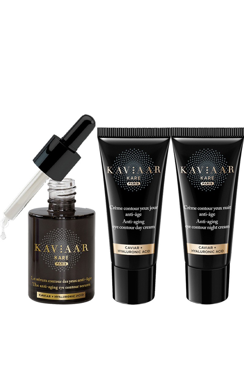 Routine soins des yeux - Caviar & acide hyaluronique - 3 soins - 03 - 26789084