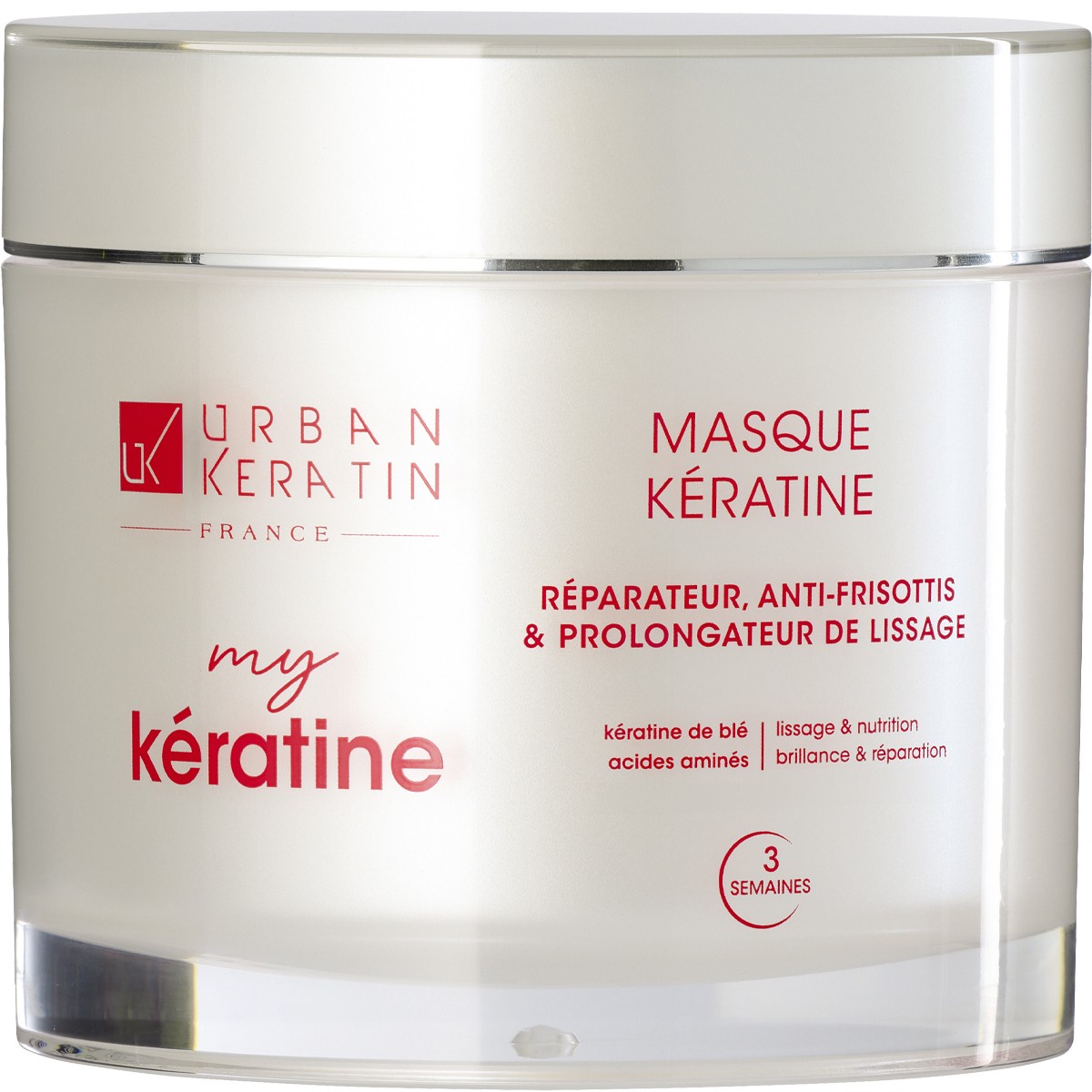 Masque à la kératine - Cheveux abîmés - 200 ml - 03 - 26793374