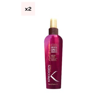 Duo de soins réparateurs express - Kératine - Cheveux abîmés - 2 x 175 ml - 03 - 26788479