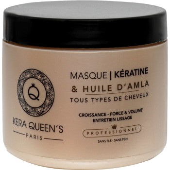 Masque croissance & volume - Kératine & huile d amla - Tous types de cheveux - 500 ml - 03 - 26768528