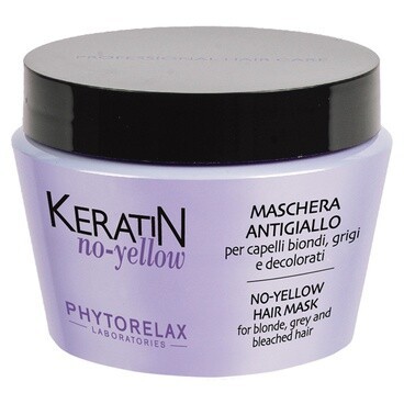 Masque violet - Keratin no-yellow - Cheveux blonds, gris & décolorés - 250 ml - 03 - 26768661