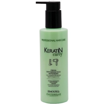 Crème anti-frisottis - Keratin Curly - Cheveux bouclés ou frisés - 200 ml - 03 - 26768665