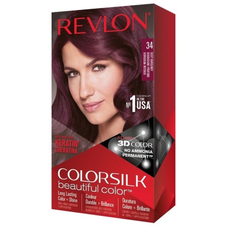 Coloration permanente - Colorsilk - 34 Bourgogne foncé - 03 - 26761317