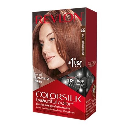 Coloration permanente - Colorsilk - 55 Brun roux clair - 03 - 26761326