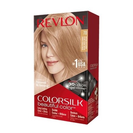 Coloration permanente - Colorsilk - 70 Blond cendré moyen - 03 - 26761328