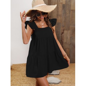 SHEIN VCAY Robe à volants - 12454762