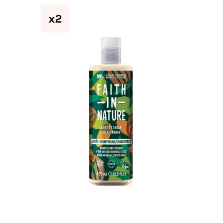 Après-shampoings nourrissants -Karité & argan - Cheveux normaux à secs - 2 x 400 ml - 03 - 31437772