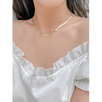 Collier À Chaîne Minimaliste - 13847345