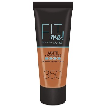 Fond de teint liquide matifiant - Fit Me Matte & Poreless - 350 Caramel - 30 ml - 03 - 26760893