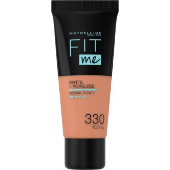 Fond de teint liquide matifiant - Fit Me Matte & Poreless - 330 Caramel Doré - 30 ml - 03 - 26761093